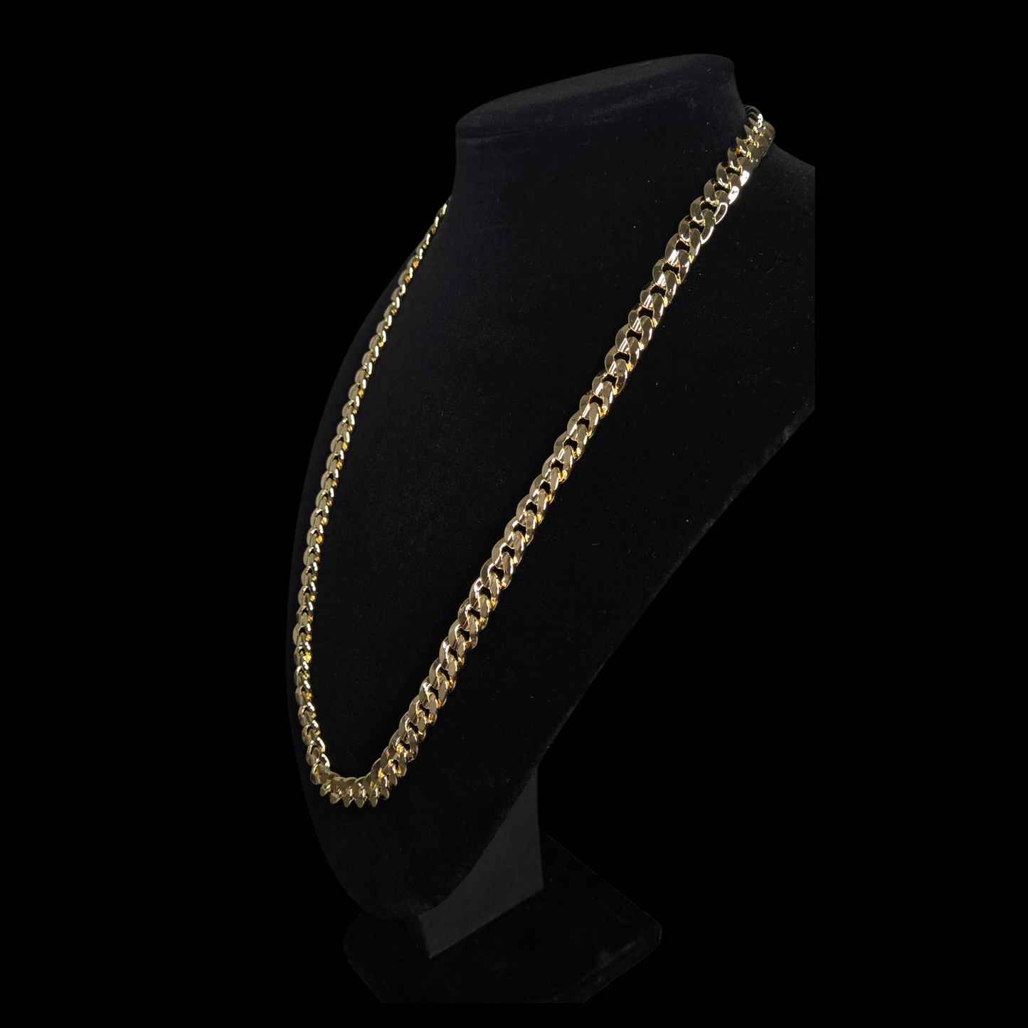 18k Cuban Link Chain 9mm