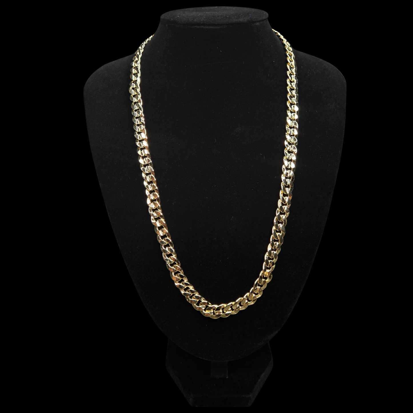 18k Cuban Link Chain 9mm