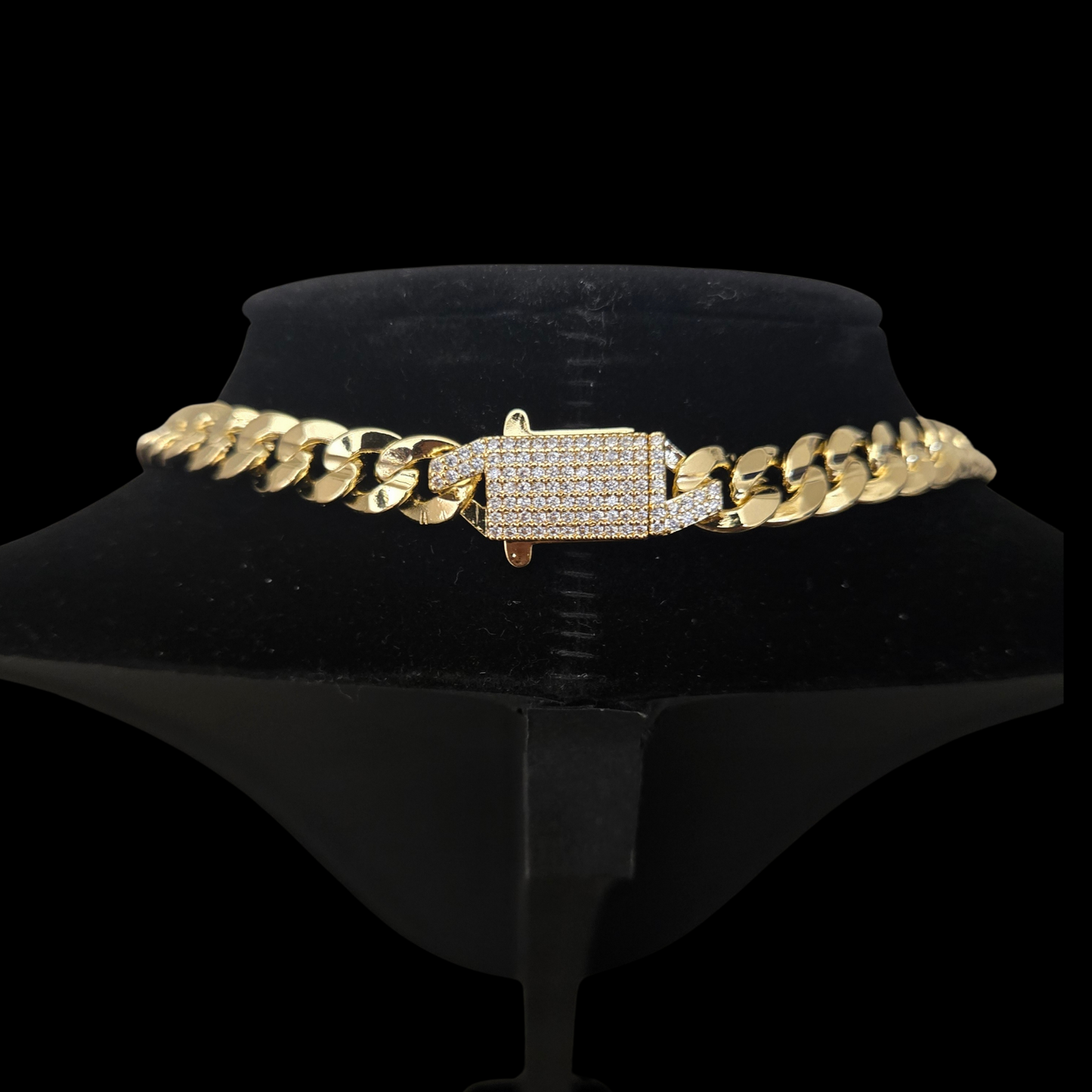 18k Cuban Link Chain 9mm