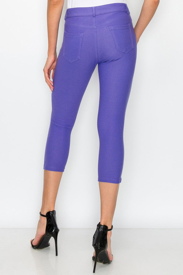 Classic Solid Skinny Jeggings - Very Periwinkle