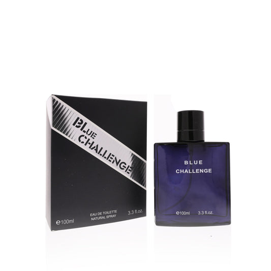 Blue Challenge Eau de Toilette Spray, 3.4 oz