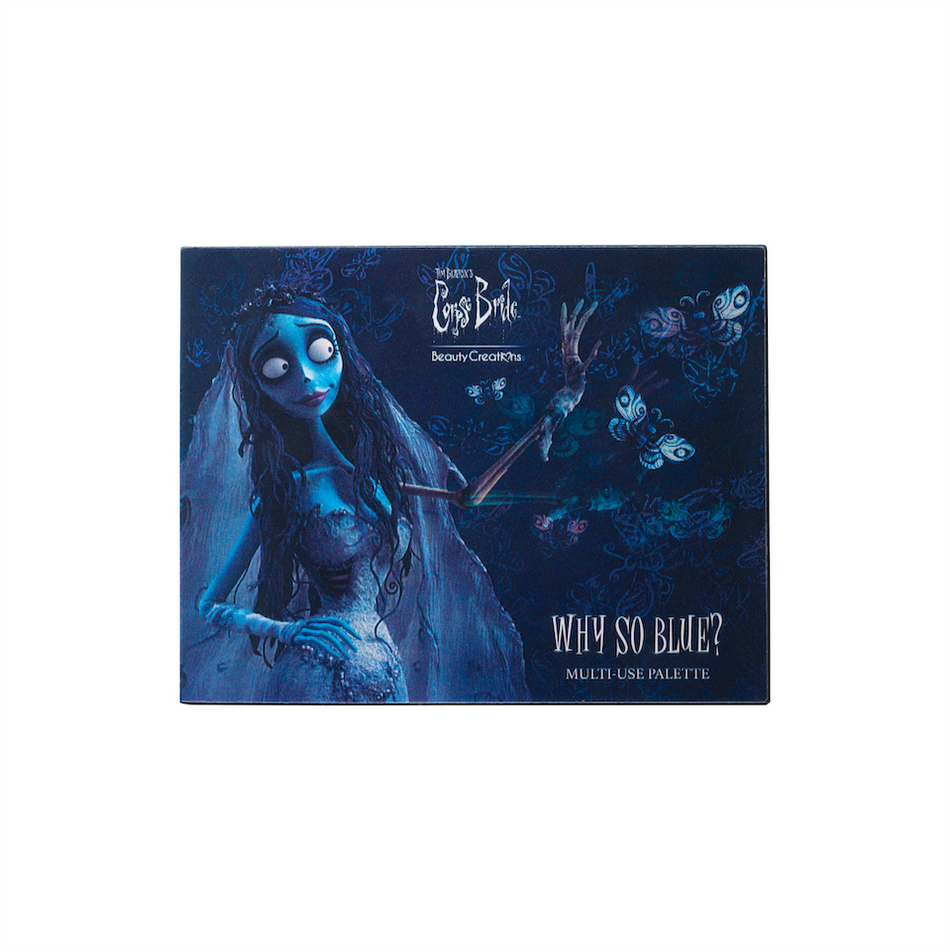 Tim Burton's Corpse Bride x Beauty Creations "Why So Blue?" Multi-Use Palette