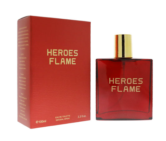 Heroes Flame Eau de Toilette Spray, 3.3 oz.