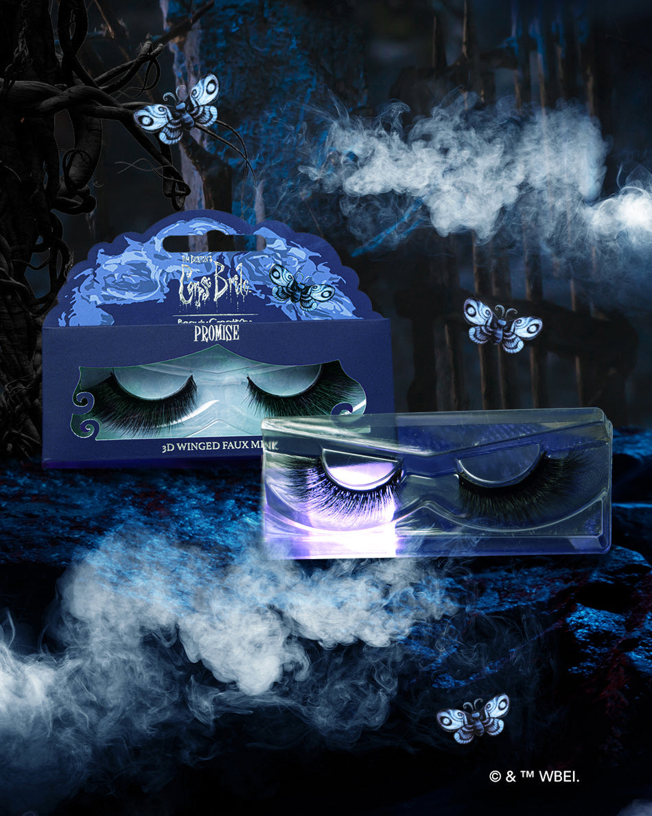 Tim Burton's Corpse Bride X Beauty Creations "Promise" 3D Winged Faux Mink (Lashes)