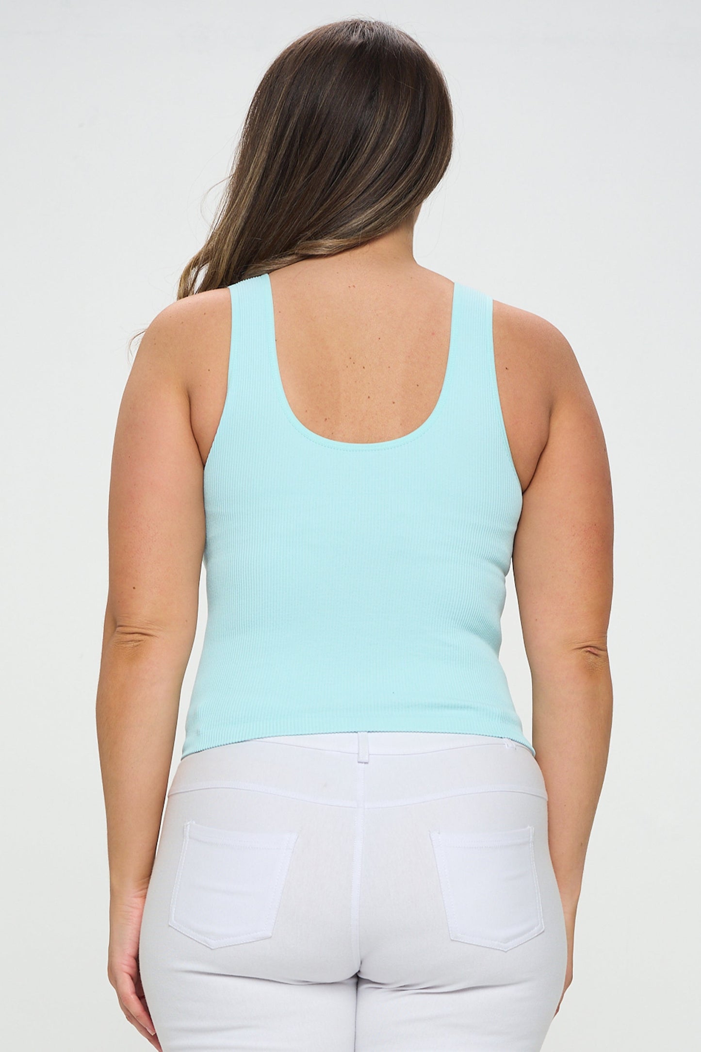 Women's Reversible Ribbed Seamless Tank