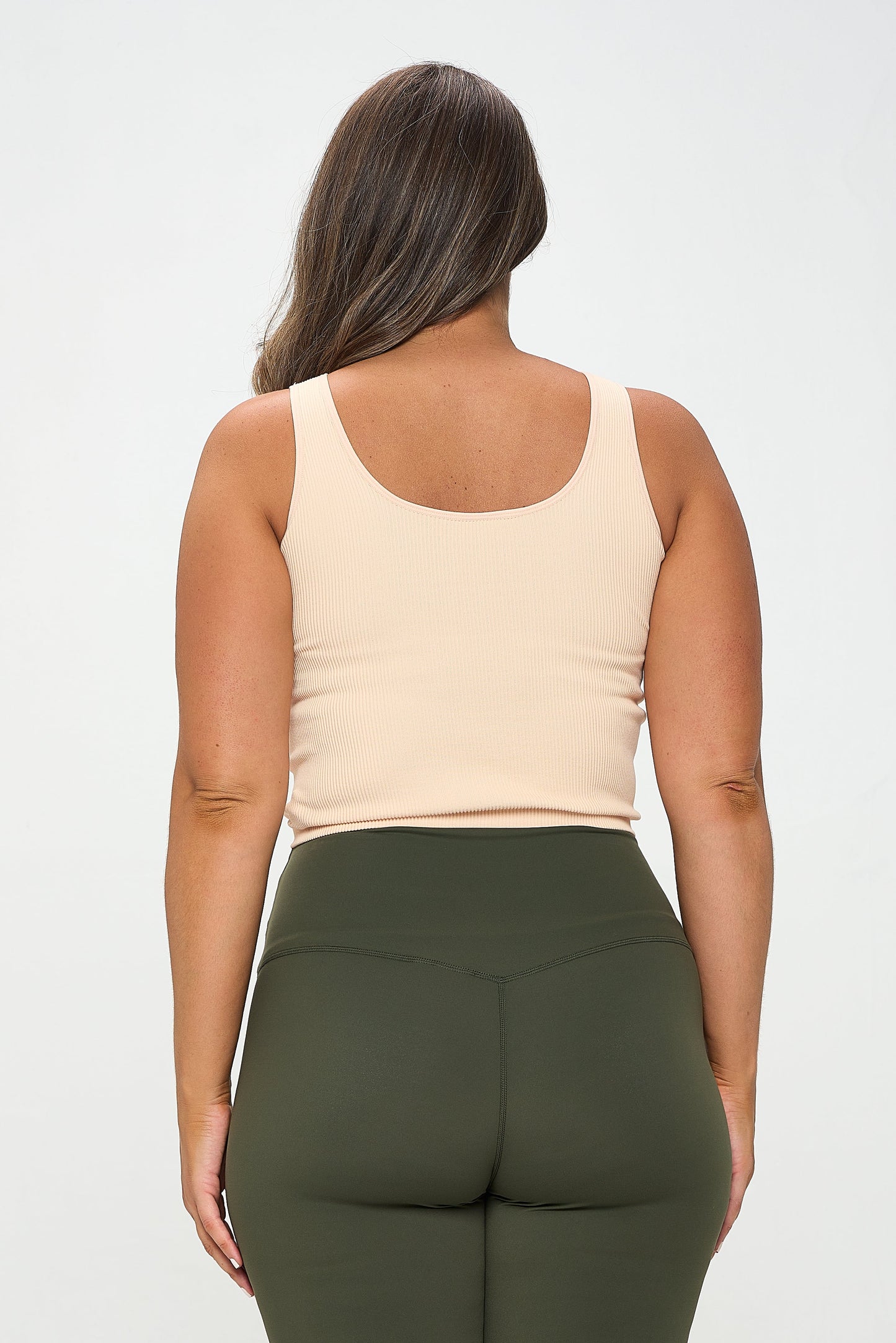 Women's Reversible Ribbed Seamless Tank