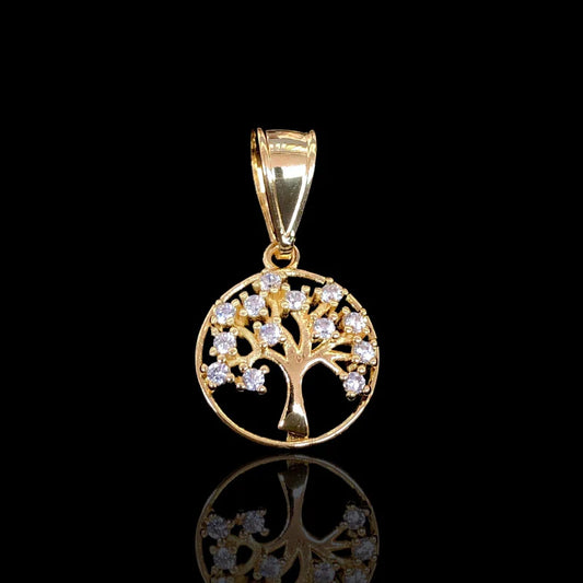 18k Gold Filled Yggdrasil Tree of Life Pendant