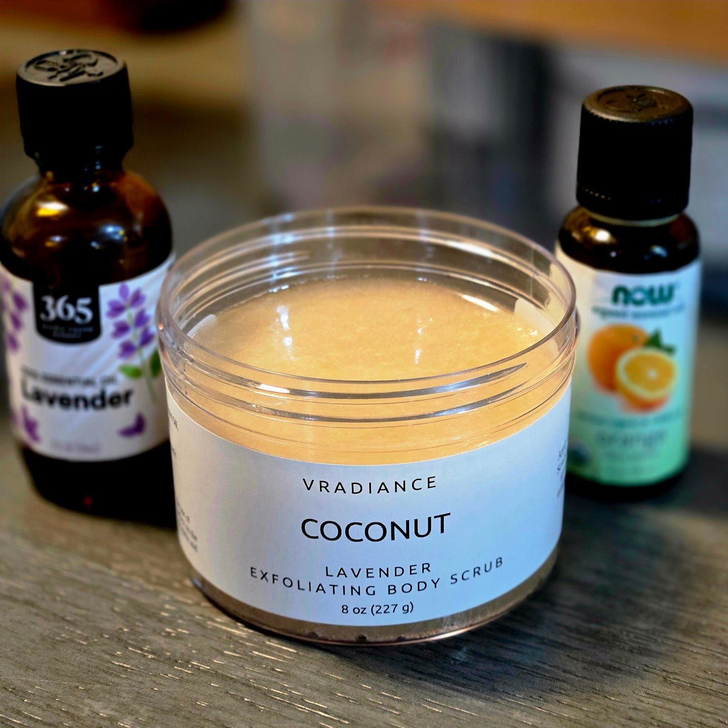 Coconut Lavender Exfoliating Body Scrub