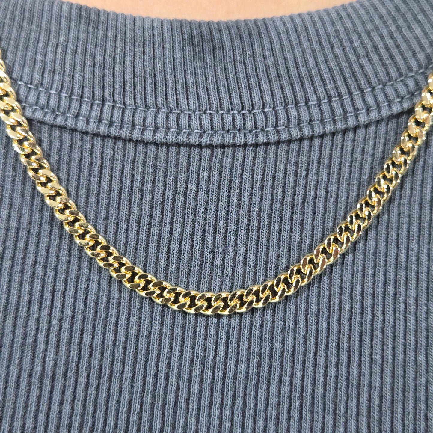 18k Gold Filled Cuban Link Chain 3.5mm